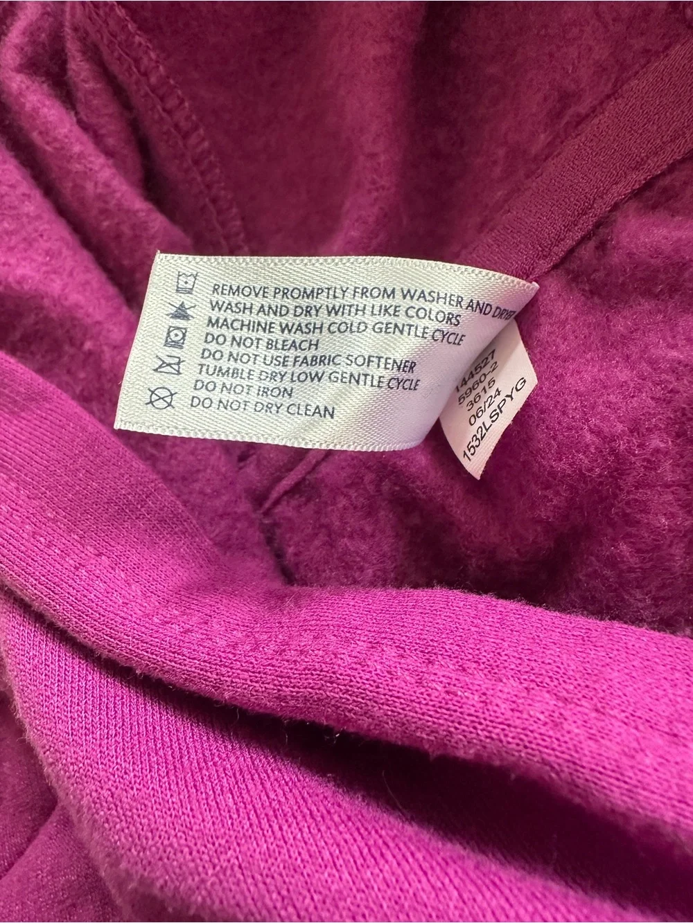 Yogalicious Fuchsia Hooded Sweatshirt & Jogger Set